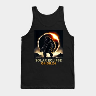 Solar Eclipse 2024 Bigfoot, April 8 2024, Astronomy, Celestial, Eclipse Lover, Eclipse Event 2024 Tank Top